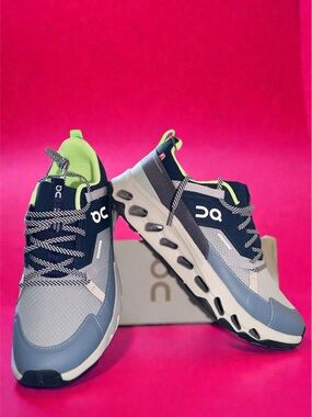 On Running Men's Sneakers in Black and Lime